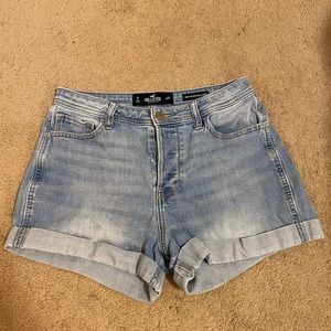 High-Rise Boyfriend Shorts